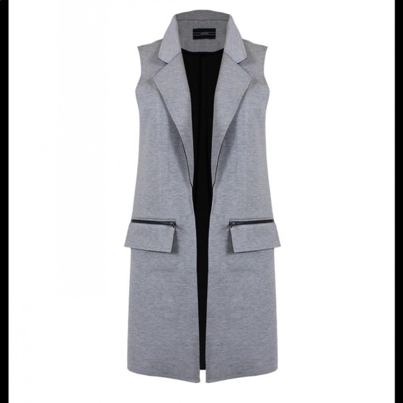 decjuba Jackets & Blazers - Decjuba Kaya Sleeveless Vest